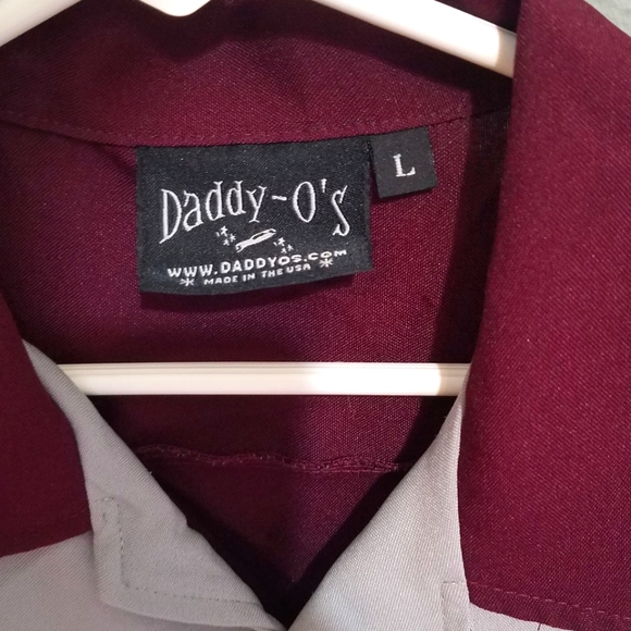 Mens large Daddy'O vintage bowling style shirt. - Picture 3 of 5